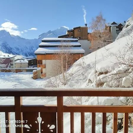 Studio En + Parking Les Deux Alpes